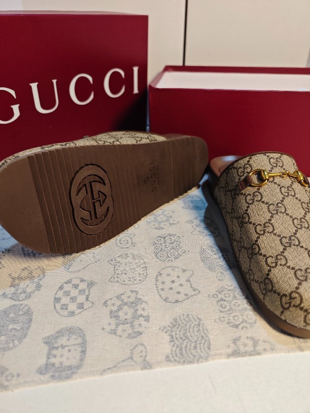 Gucci GG Horsebit Mules - Picture 4 of 4